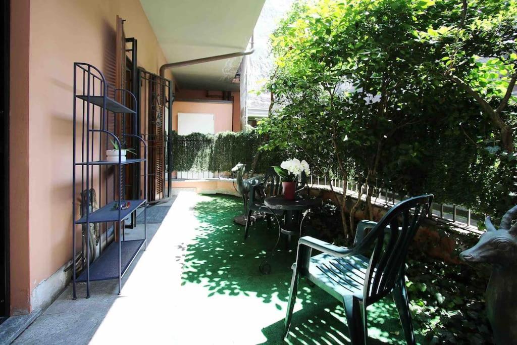 Appartamento Con Giardino Vicino A San Siro มิลาน ภายนอก รูปภาพ