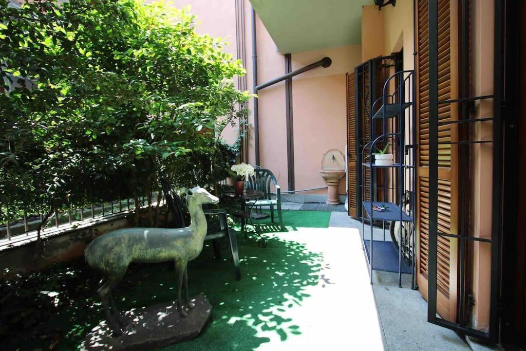 Appartamento Con Giardino Vicino A San Siro มิลาน ภายนอก รูปภาพ